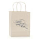 Romantic Script Twisted Handled Bags Image 2 of 5